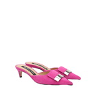 Sergio Rossi Leather Mules