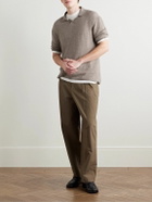The Row - Isao Cashmere Polo Shirt - Neutrals