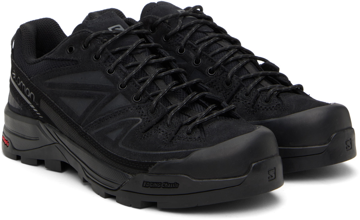 Salomon Black X-Alp Leather Sneakers Salomon