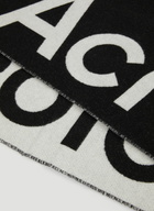 Acne Studios - Logo Scarf in Black