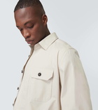 Zegna Cotton-blend overshirt