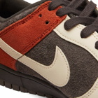 Nike Men's Dunk Low Sneakers in Velvet Brown/Sanddrift