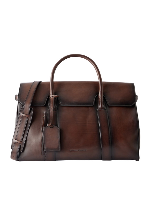Photo: Officine Creative - Bostonian 001 Leather Weekend Bag