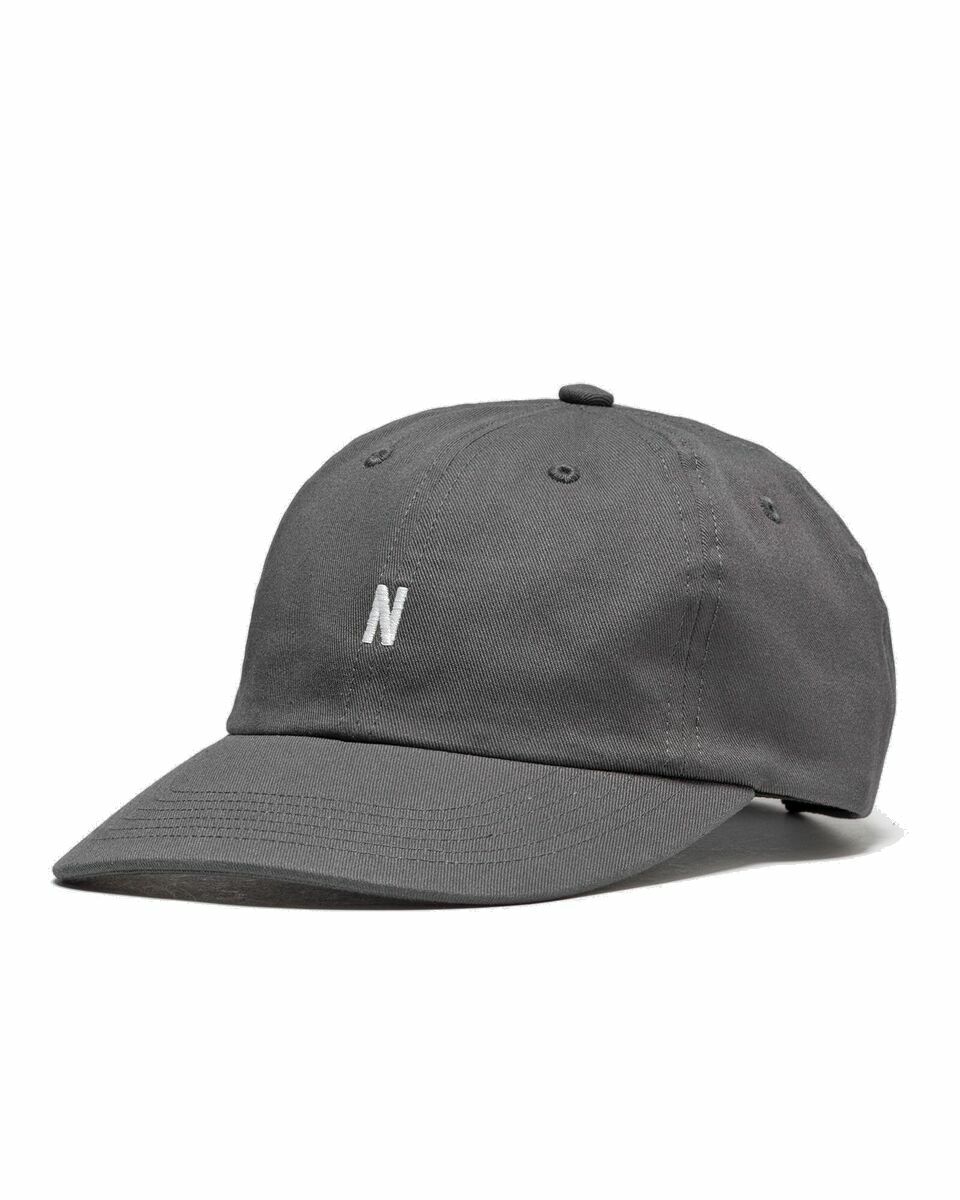 Photo: Norse Projects Twill Sports Cap Grey - Mens - Caps