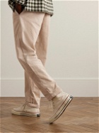 Alex Mill - Tapered Pleated Cotton-Corduroy Trousers - Neutrals