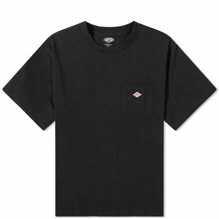 Photo: Danton Men's Pocket T-Shirt in Black