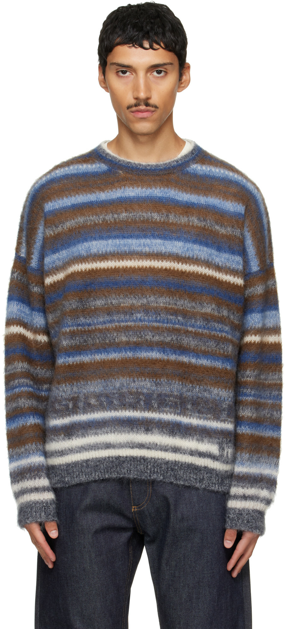 Isabel Marant Navy & Brown Scolan Sweater