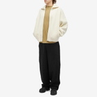 66° North Men's Vonarstraeti Zip Cardigan in Off White