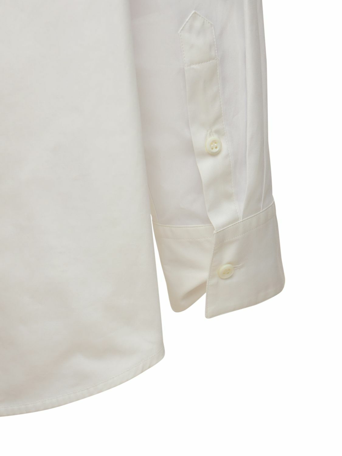 PETER DO - Cotton Blend Poplin Classic Shirt