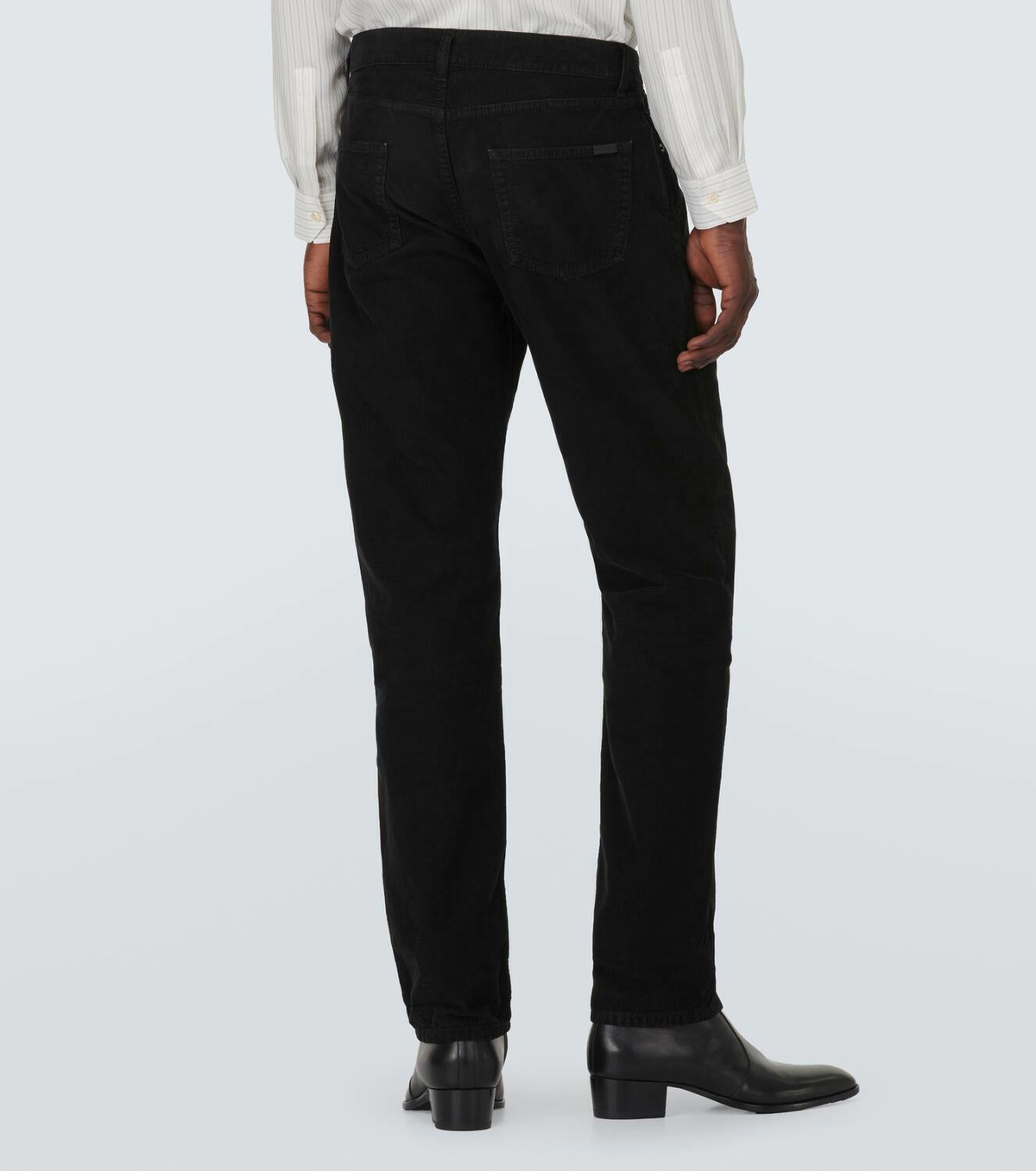 Saint Laurent Women's Low Waist Jeans Nico Black main image 0