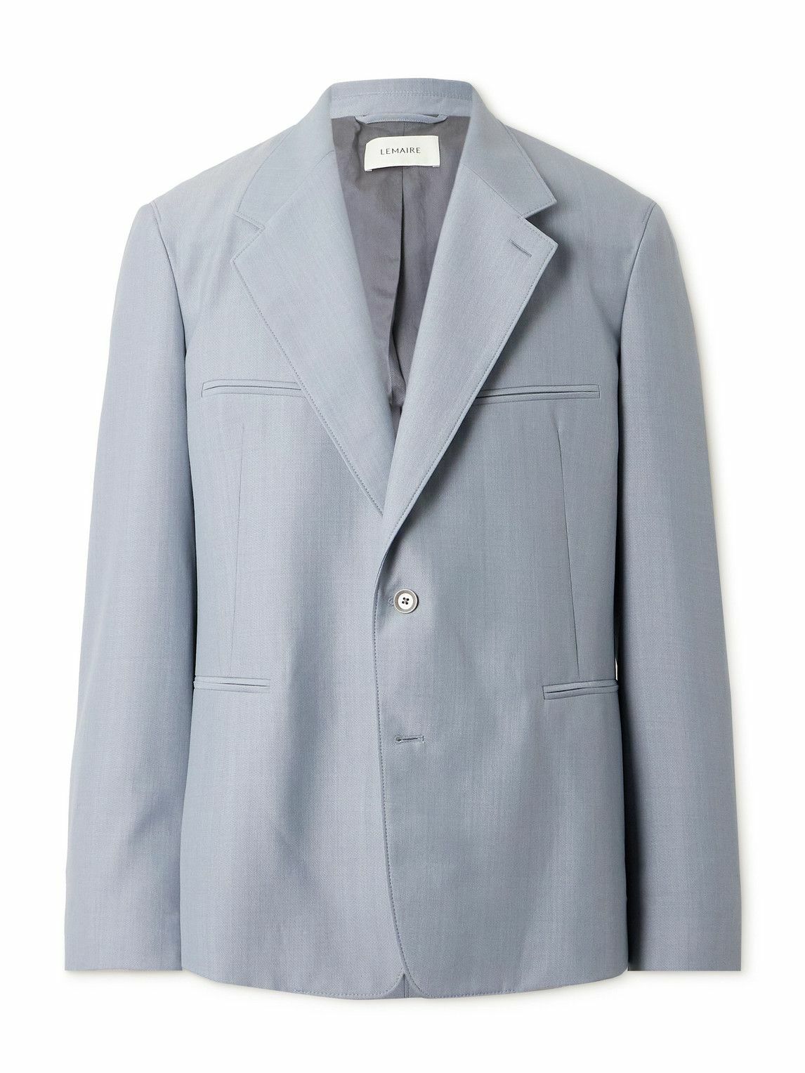 Lemaire - Garment-Dyed Cotton and Linen-Blend Twill Shirt