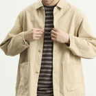Kaptain Sunshine Men's Cotton Drill Coverall Jacket in Khaki