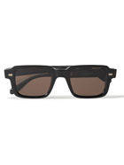 Cutler and Gross - 1393 Rectangle-Frame Acetate Sunglasses