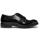 Paul Smith - Andrew Polished-Leather Derby Shoes - Men - Black