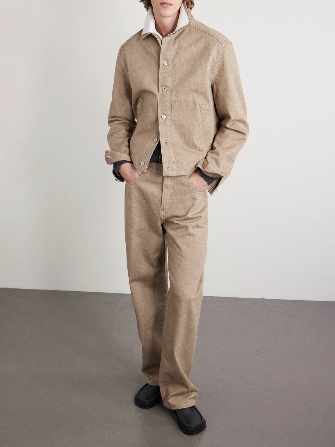 JACQUEMUS Beige 'The Fernando' Jacket Jacquemus