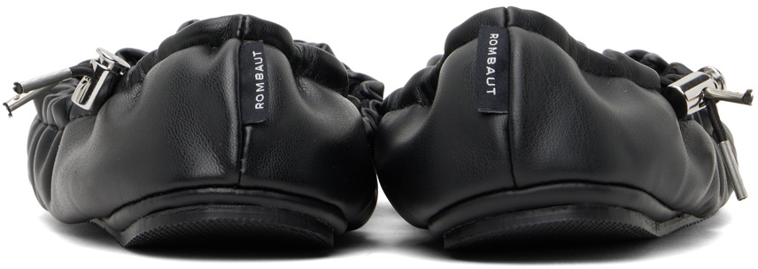 Rombaut Black Aura Ballerina Flats