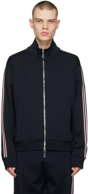 Photo: Burberry Navy Stripe Jacket