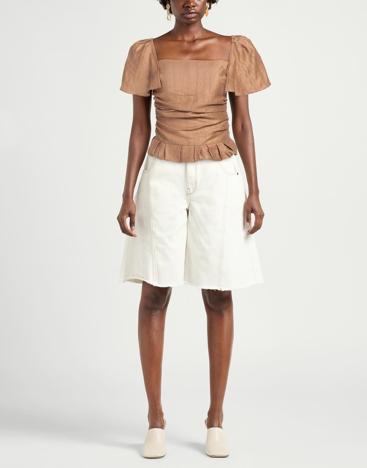 Maje Womens Top in Brown