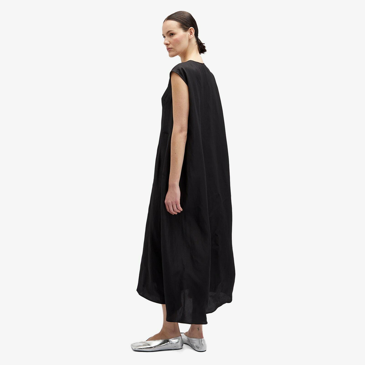 Studio Nicholson Women's Sleeveless Volume Dress in Black