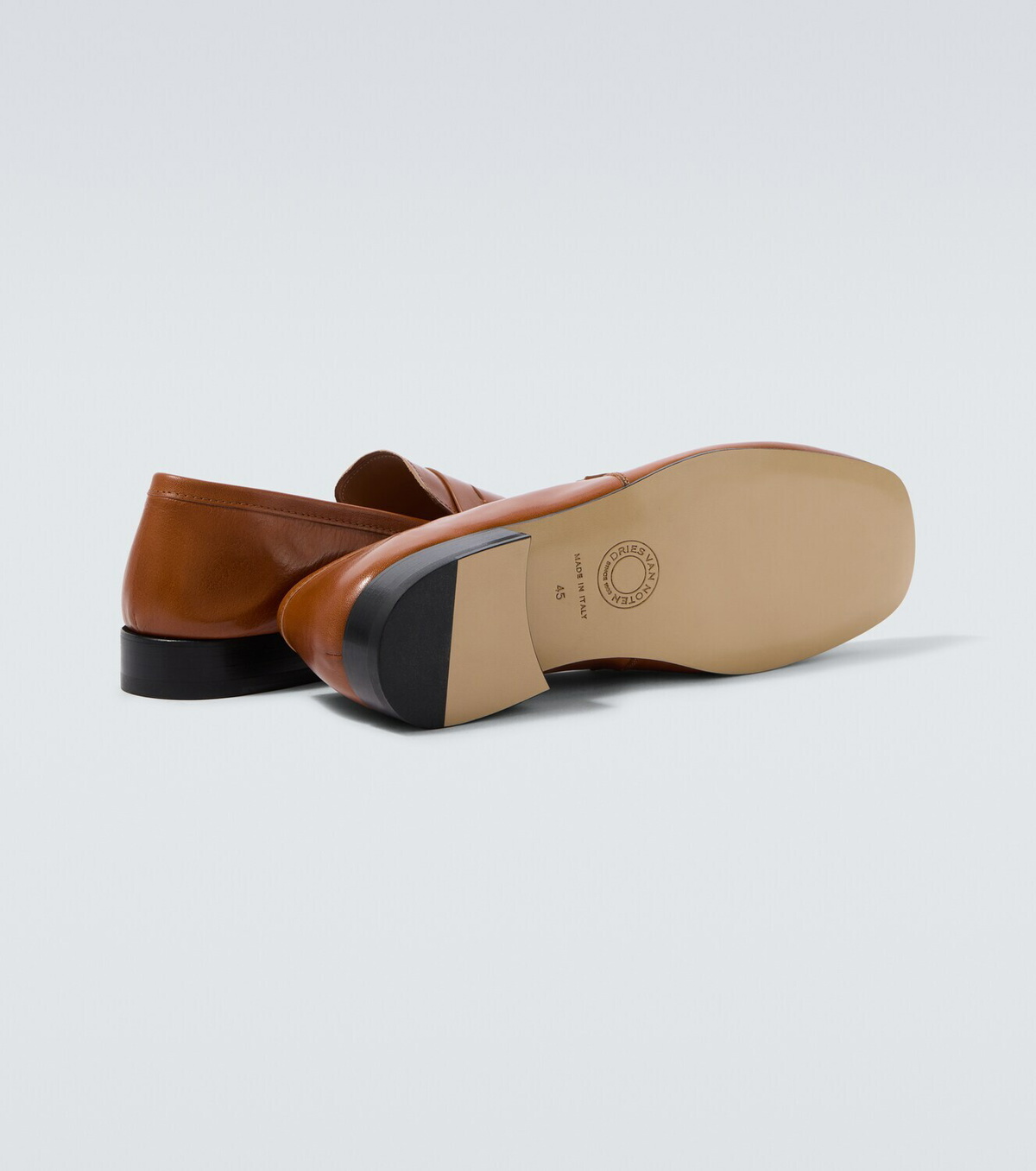 Dries Van Noten Leather penny loafers