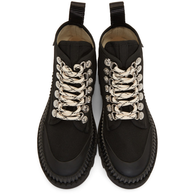 Proenza Schouler Black Lug Sole Boots Proenza Schouler