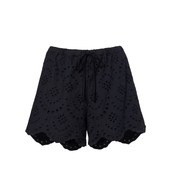Photo: Poupette St Barth Cruse broderie anglaise cotton shorts