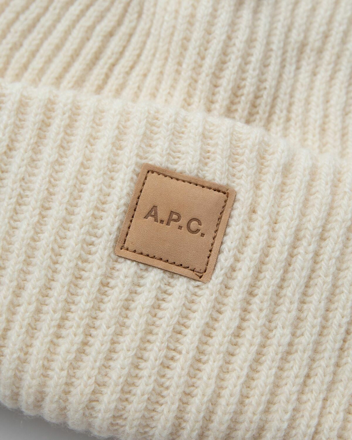 A.P.C. Bonnet Michelle Beige Beanies