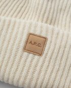 A.P.C. Bonnet Michelle Beige Beanies