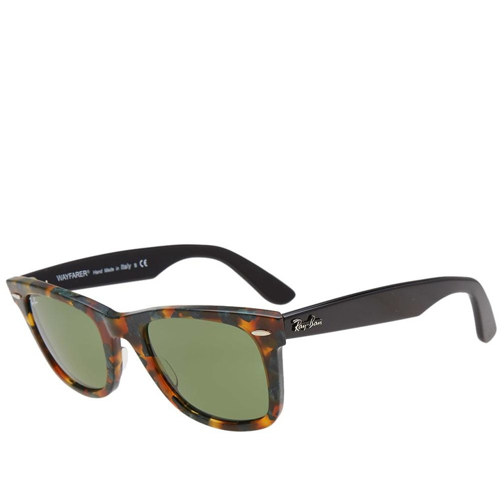 Photo: Ray Ban Original Wayfarer Fleck Sunglasses Brown