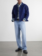 Blue Blue Japan - Sashiko-Cotton Jacket - Blue