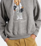 Polo Ralph Lauren Polo Bear printed cotton-blend hoodie