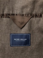 Peter Millar - Breeze Slim-Fit Linen-Twill Blazer - Brown