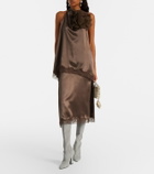 Magda Butrym Suede knee-high boots