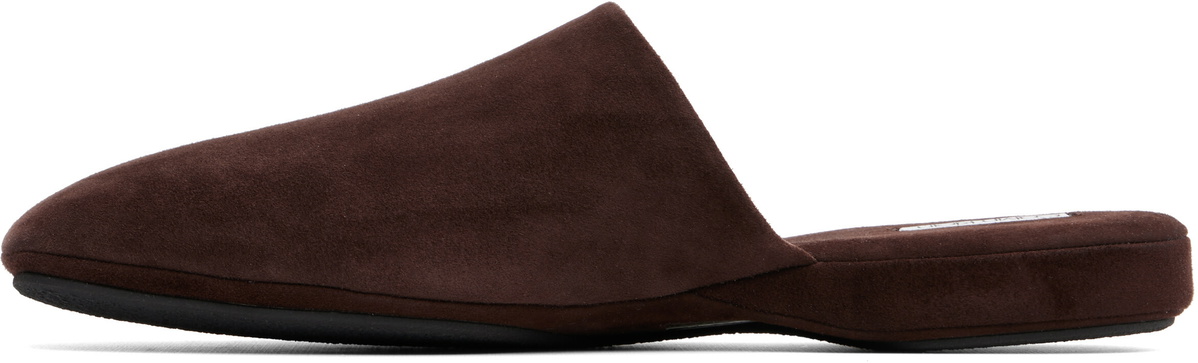 Calvin Klein Collection Brown Hugh Slippers