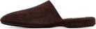 Calvin Klein Collection Brown Hugh Slippers