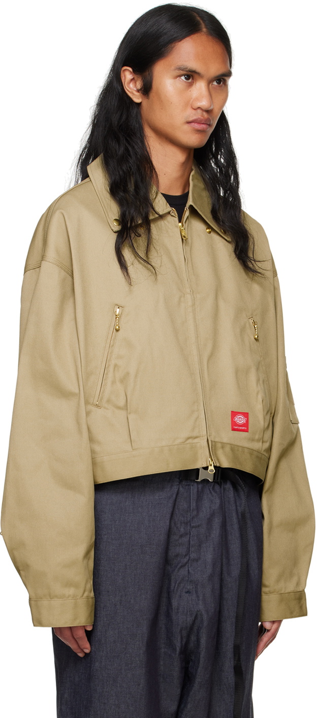 ジャケット・アウター FUMITO GANRYU DICKIES Work Jacket FUMITO GANRYU Beige Dickies Edition Distortion Jacket Fumito