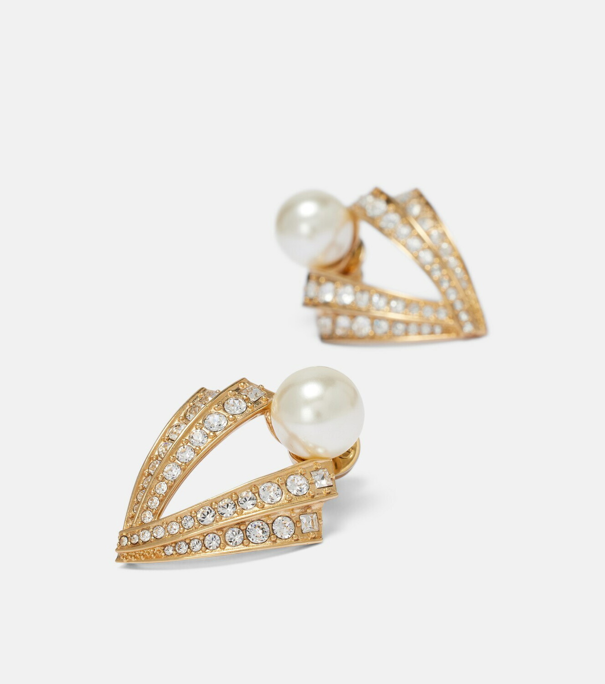 Valentino Je Les V embellished earrings