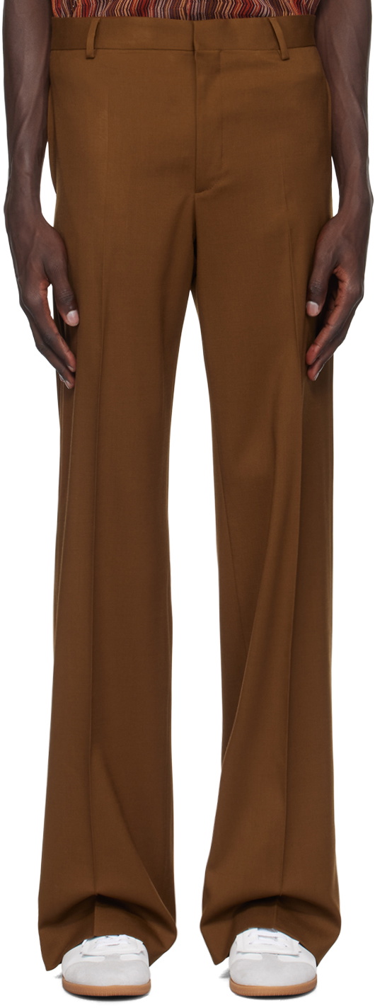 CMMN SWDN Black Otto Wide Leg Trousers CMMN SWDN