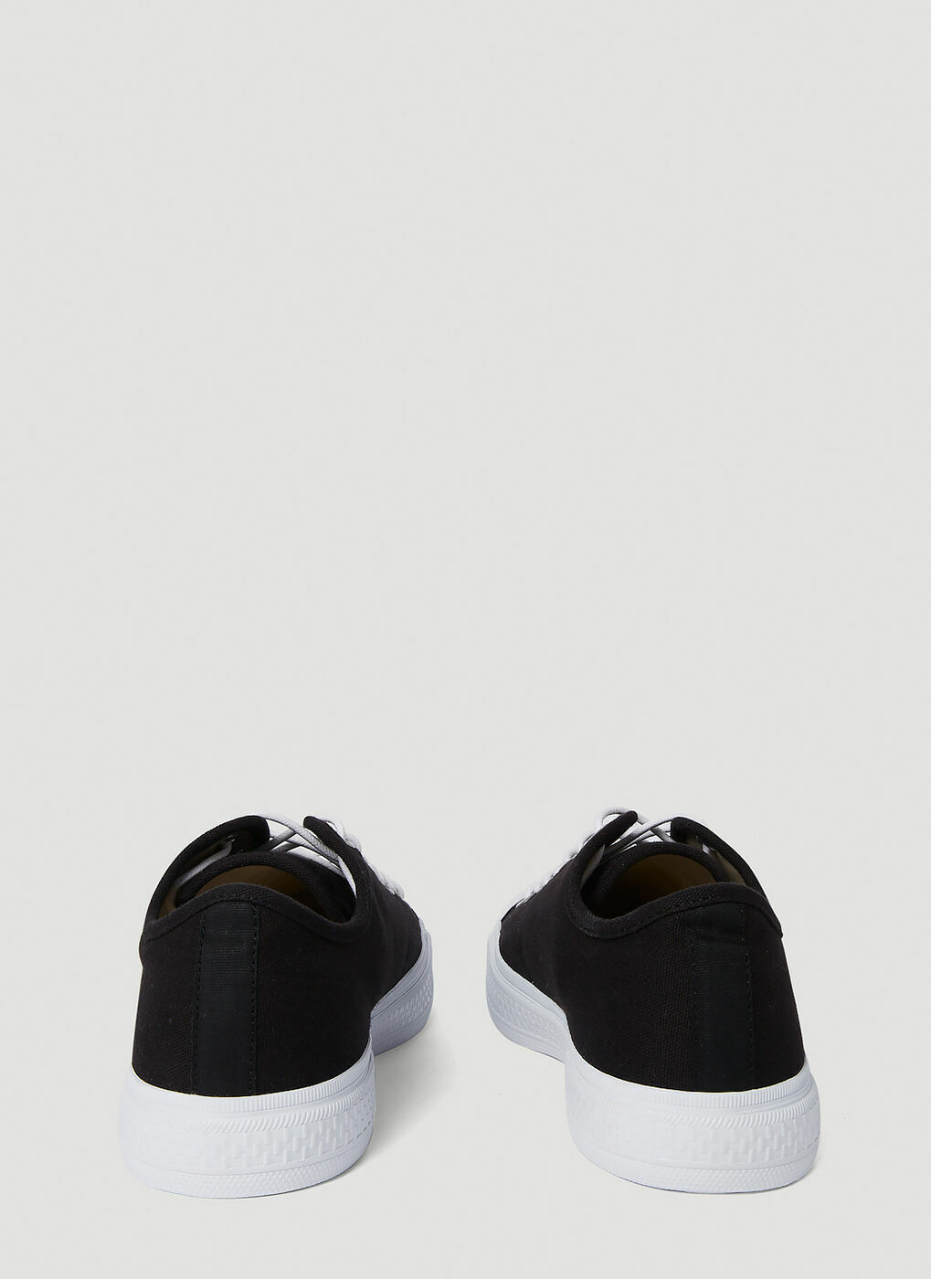 Canvas Low Top Sneakers in Black Acne Studios