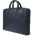 Dunhill - Belgrave Full-Grain Leather Briefcase - Blue