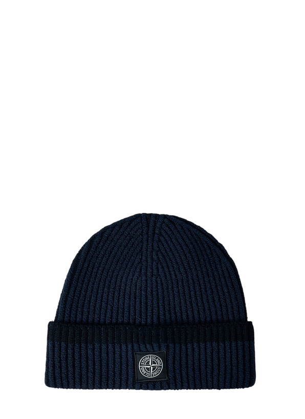 Photo: Stone Island Logo Motif Beanie Hat