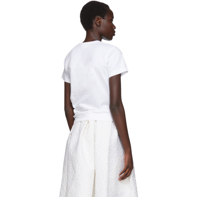 Comme des Garcons Girl White Girl T-Shirt Comme des Garcons