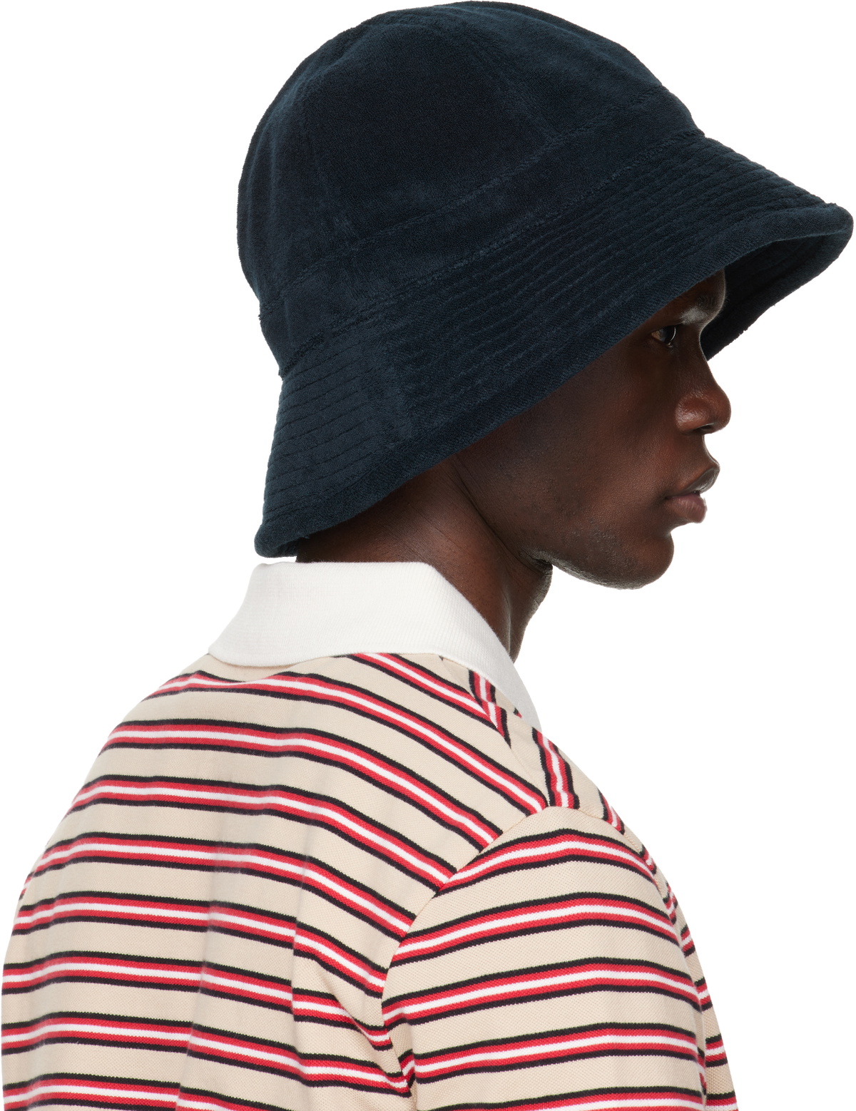 A.P.C. Navy 'Le Bob' Bucket Hat