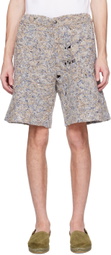 VITELLI SSENSE Exclusive Beige Shorts