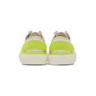 both Off-White and Yellow Pro-Tec Back Strap Sneakers