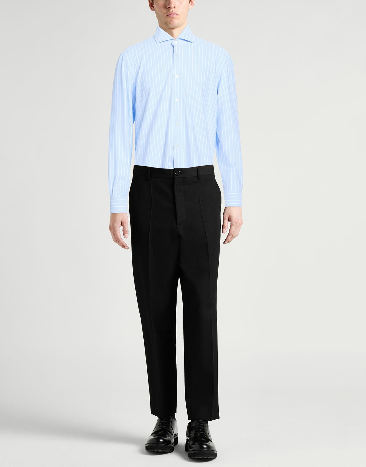Fedeli Mens Shirt in Sky blue