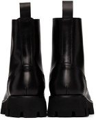 Versace Black Leonidas Boots