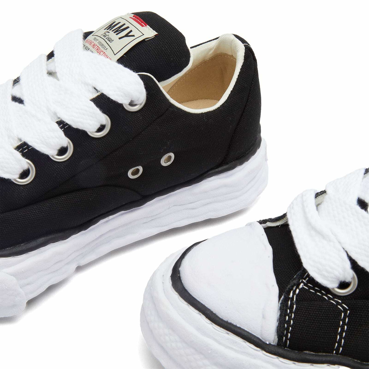 Maison MIHARA YASUHIRO Peterson 23 OG Sole Padded Sneaker in Black