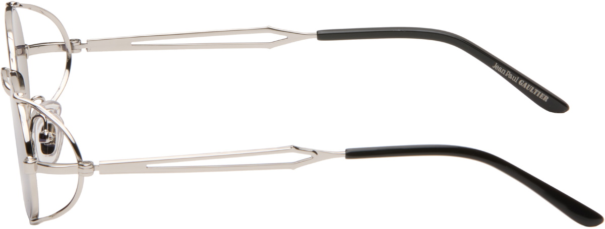 Jean Paul Gaultier Silver 'The 55-3175' Sunglasses
