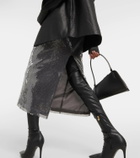 David Koma Sequined midi skirt